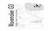 GUL Wavemaker G3, Procedure Based Training Manual