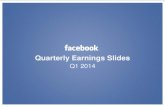 Facebook Q1 2014 earnings slides.