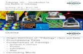 Tribology 101 Webinar-1 Intro and Basics 29-Jan-2013