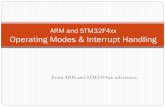 ARM STM32F407 Interrupts