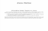 Copy of Java Notes( )