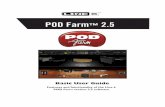POD Farm 2.5 Basic User Guide - English ( Rev C )