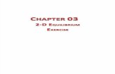 Chapter 03 Equilibrium- 2D Exercise