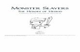 Monster Slayers the Heroes of Hesiod