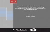 Alternatives to Durable Housing Solutions: Privately Accommodated IDPs in Georgia