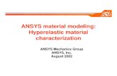 Ansys Hyperelastic Curve Fitting