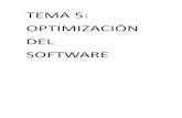 TEMA 5 Optimizacion Del Software