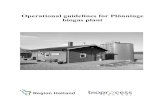 Operational guidelines Plönninge biogas plant