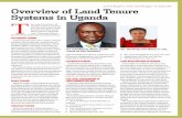 Overview and Challenges of Land Sector in Uganda