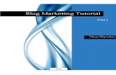 Blog Marketing Tutorial- Part I
