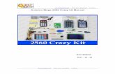 Arduino Mega 2560 Crazy Kit Manual