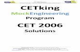 CET 2006 Solutions