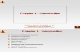 DataBase Systems 5th Edition, Silberschatz, Korth and Sudarshan - Chapter 1