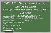 IMC 451 (G) Presentation Managing Library
