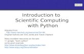 Intro to Scientific Computing With Python