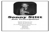 Transcripciones Sonny Stitt