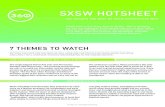 SXSW HOTSHEET: 360i Recaps the Best of SXSW Interactive 2014