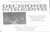 Decisiones Inteligentes Hammond Keeney y Raiffa PDF
