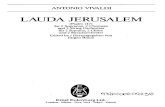 Vivaldi - Lauda Jerusalem RV609