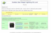 Goldenstar - 2014 Price List for Laser