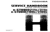 Toshiba eStudio 211c Service Handbook