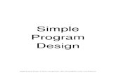 Simple Program Design Student