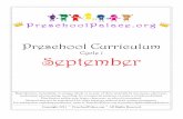 SAMPLER Month 1 - September 2011 Curriculum - Cycle 1