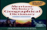 Merriam-Webster's Geographical Dictionary (1085-1397)