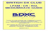 UK - Ireland Mediumwave LPAM RSL CR Log March 2014