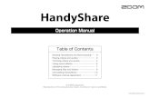 HandyShare Operation Manual in English