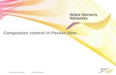 Packet Abis Congestion Control