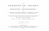 65186110 the Spiritual Diary of Emanuel Swedenborg Vol I