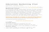 Education Marketing Plan