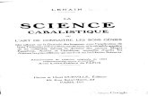 La Science Cabalistique GENIES - Lenain Lazare