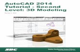 AutoCAD 2014 Tutorial 3D
