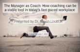 The Manager as Coach