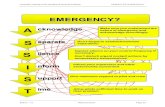 Emergency Atc Checklist
