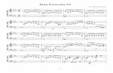Oscar Peterson Jazz Exercises(Sheet Music - Piano)