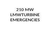 210 Mw Lmw Turbine Emergencies