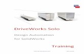 Drive Works Solo Training v 10 r 3