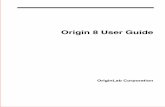 Origin 8 User Guide