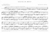 Bolero (Piano Solo)