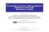 Panama Canal Expansion Impact on US Agriculture | September 2011