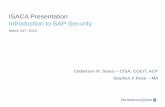 Isaca - Intro to Sap Security v3 Final 03