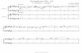 Mahler Symphony No. 10 Mvt 1 arr 2 pianos