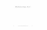 Balancing Act - Joanna Trollope - First Chapter