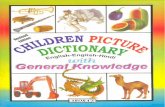 Children's Picture Dictionary With General Knowledge (Gnv64)