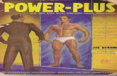 Joe Bonomo's Powerplus Exercises