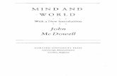 McDowell, J. - Mind and World - Harvard University Press (1996)