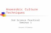 Anaerobic Culture Seminar